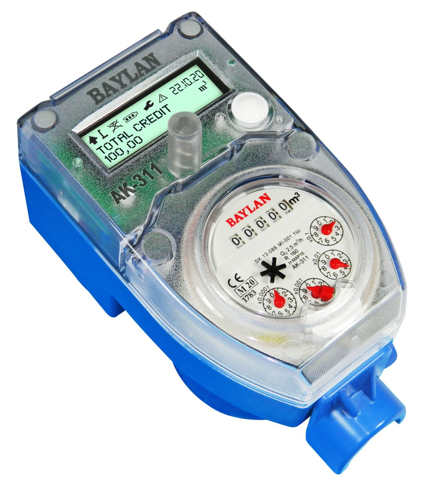 AK311 Remote Reading And Prepaid Water Meter LoRa Alliance®