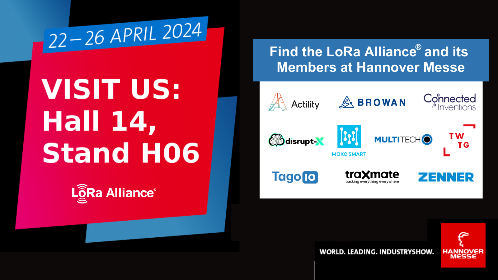 Hannover Messe 2024 LoRa Alliance®