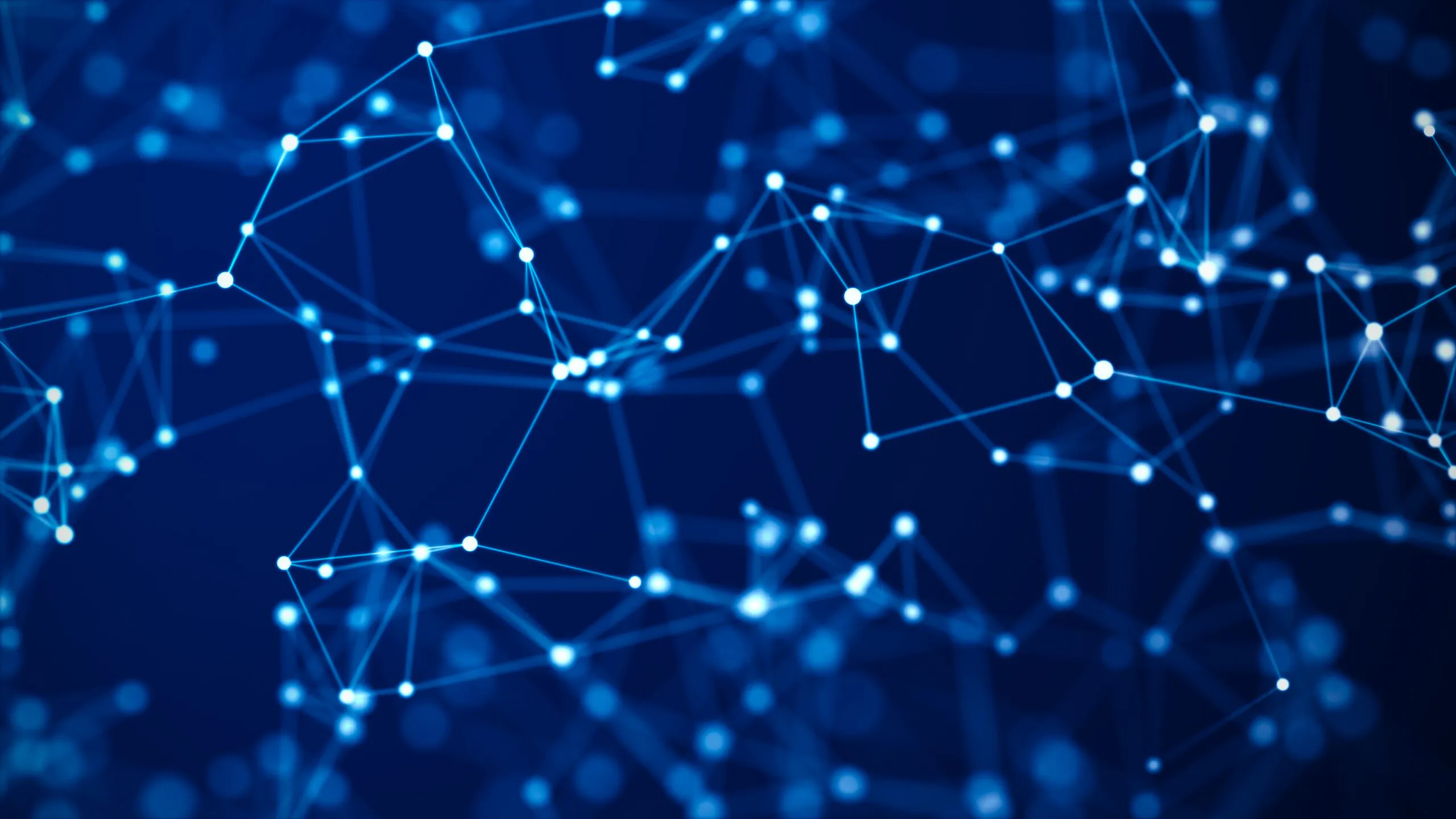 digital connectivity blue image 