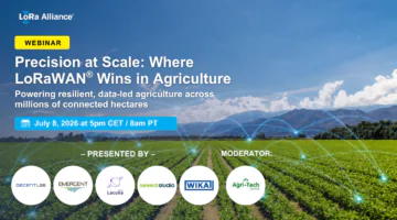 Precision at Scale: Where LoRaWAN® Wins in Agriculture