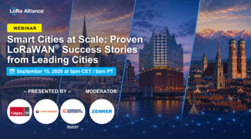 Smart Cities at Scale: Proven LoRaWAN® Success Stories from Leading Cities